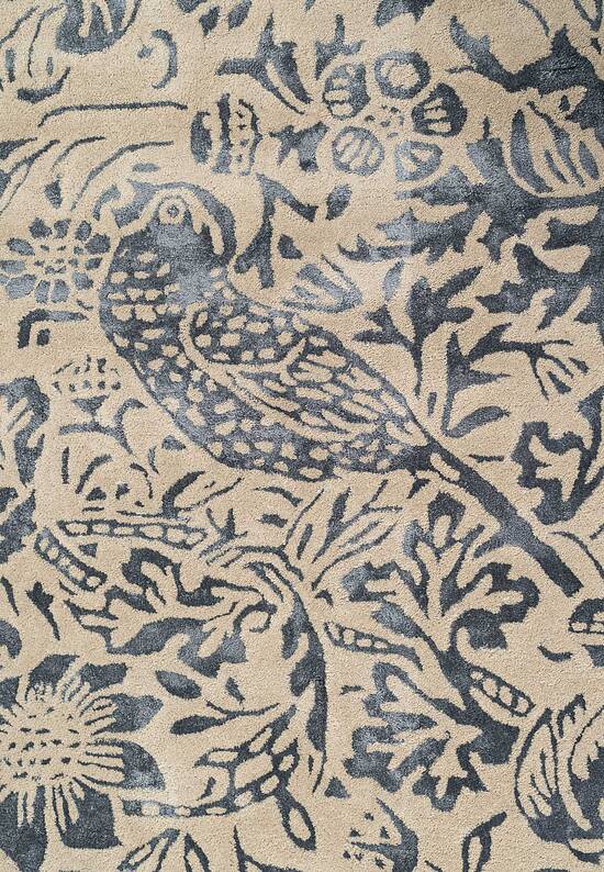 Изящный шерстяной ковер с цветочным узором Strawberry Thief-28105