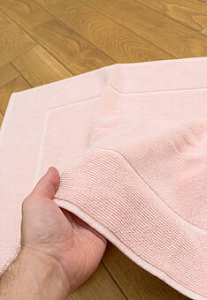 фактура коврика для ванной Aura Light Rose квадрат