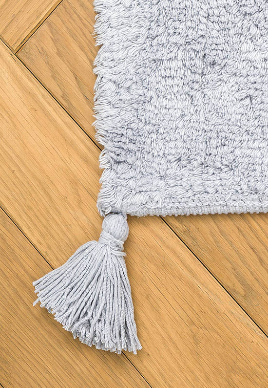 Хлопковый ковер CBN Plain Grey