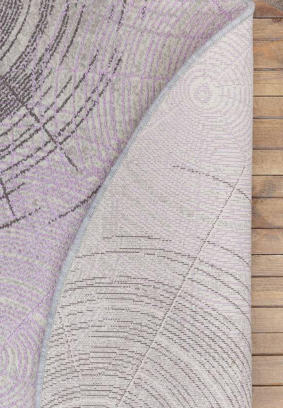 Синтетический ковер 0149VB-Grey-Lila/L.Sand-Lilac