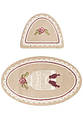Комплект ковриков для ванной Confetti Bath Bella Bird Cage 02 Beige