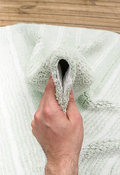 фактура коврика для ванной Irya Bath Martil-Green