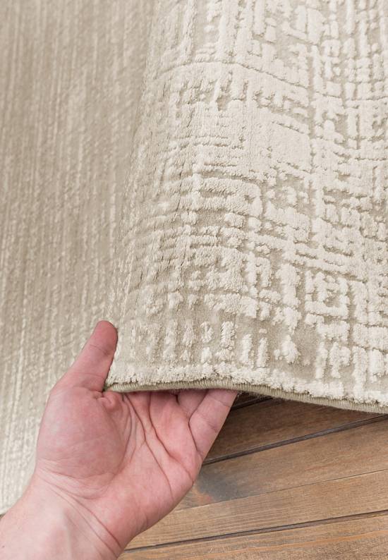 Турецкий однотонный ковер из акрила 5328 Beige