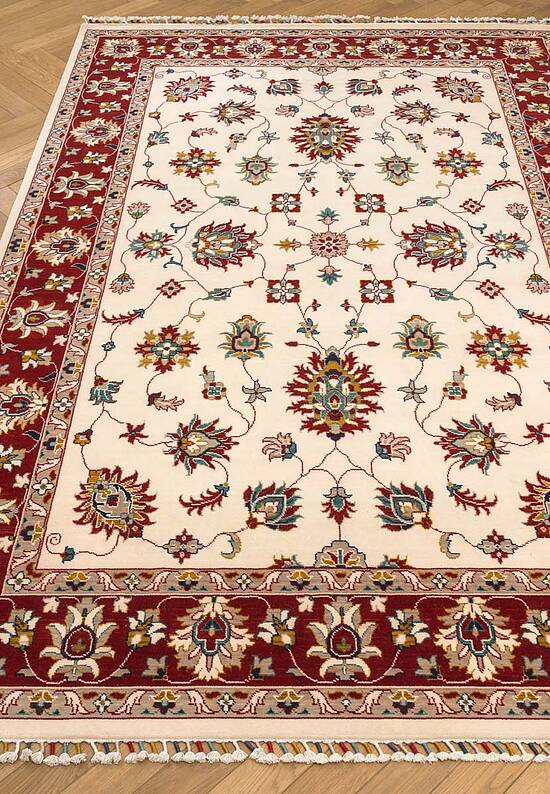 Ковер ручной работы HRM 904 Ivory Red