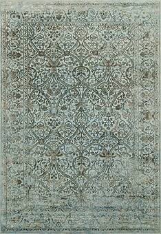 дизайн ковра Kashan gold Aqua Sky