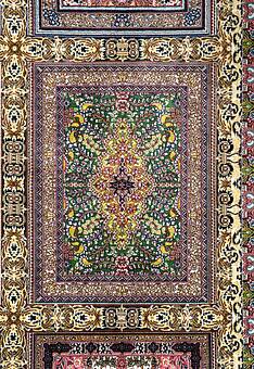 фрагмент ковра Ottoman Silk Farshineh-Dark Blue