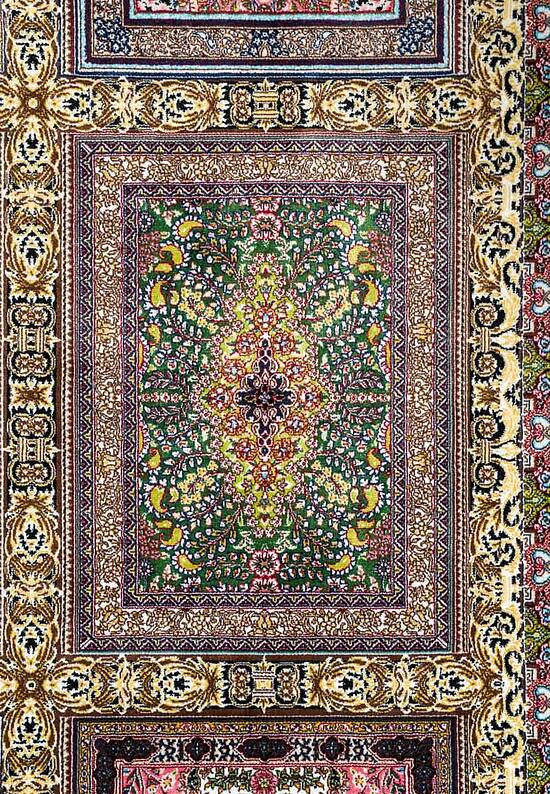 Иранский классический ковер Farshineh-Dark Blue