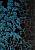 Синтетический ковер 0214MS-Blue-Black