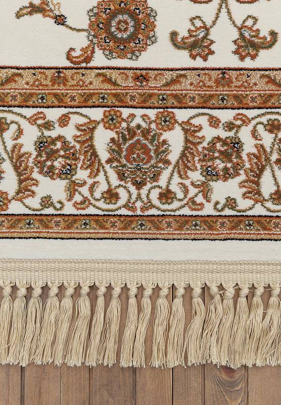 Высокоплотный ковер из вискозы 2M023-White
