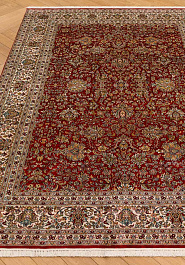 ковер в перспективе против ворса Cashmir 242882-Afshar red/beige