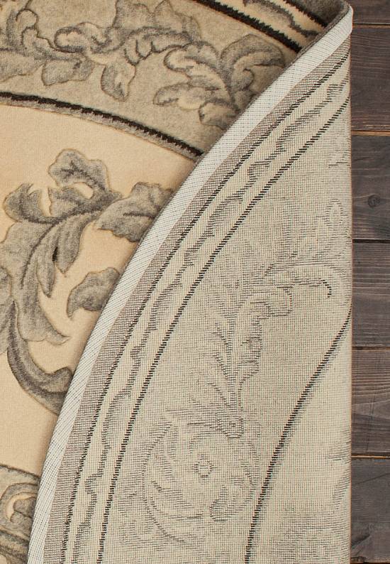 Шерстяной ковер QJ0400TRSA-natural grey/beige