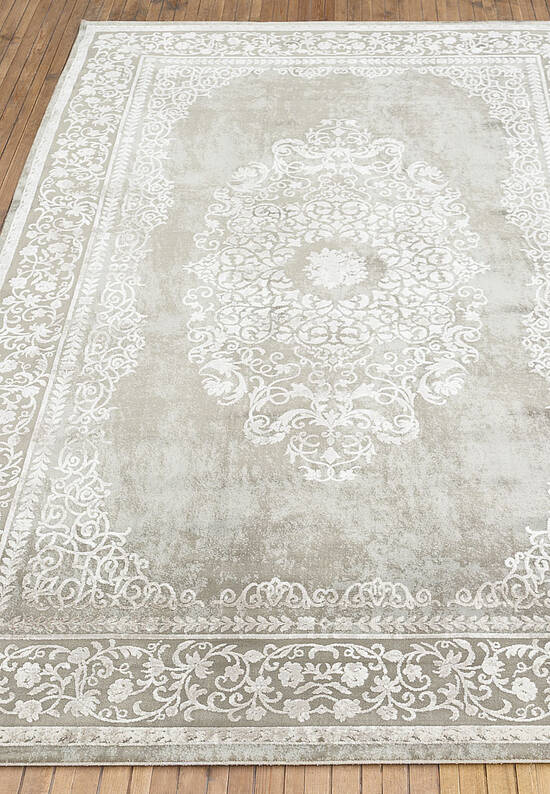 Винтажный серый ковер из Турции BI06A