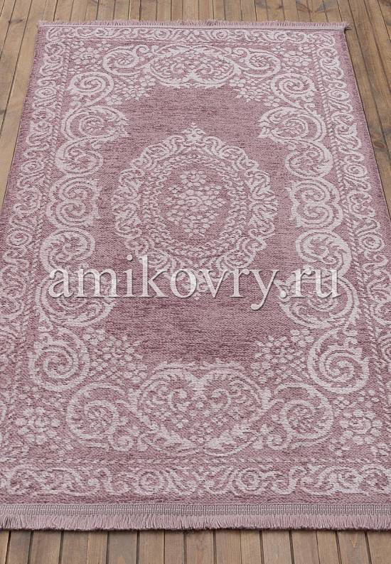 Турецкий безворсовый ковер из акрила 4101 Damson