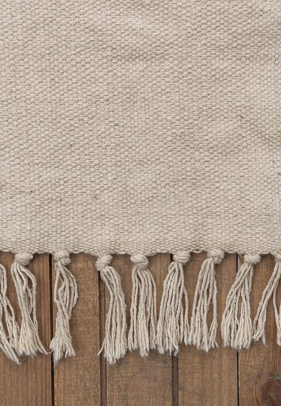 Безворсовый ковер из хлопка JHC-17-20 natural-grey