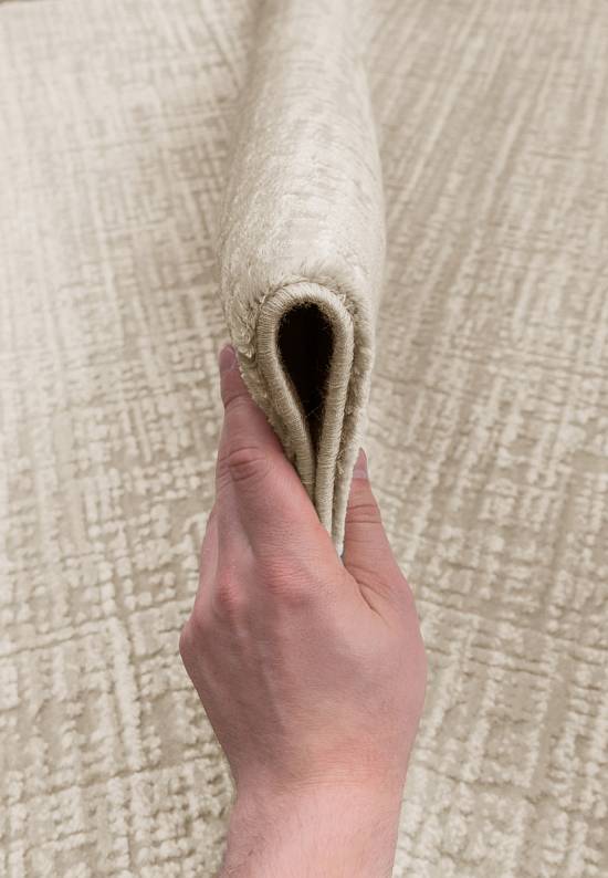 Турецкий однотонный ковер из акрила 5328 Beige
