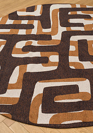 безворсовый ковер в перспективе Shapes LS5229-L276