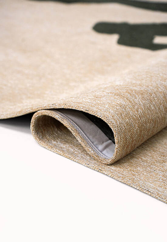 Современный безворсовый ковер LS6083-L407