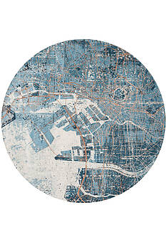 дизайн безворсового ковра Streets Tokyo LS5225-L263