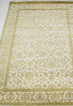 Ковер ручной работы Kashan gold 10/10 MI-48-Ivory/Ivory
