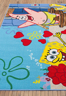Ковер Confetti Kids Sponge Bob Friendship-01 Turquoise