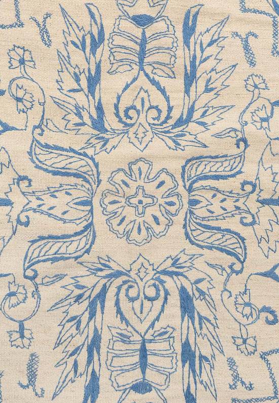 Элитный ковер ручной работы Kilim Addis Ababa Blue