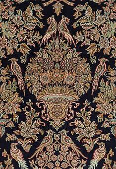 фрагмент ковра Cashmir IIST-GI57KE7N7 Blue Birds