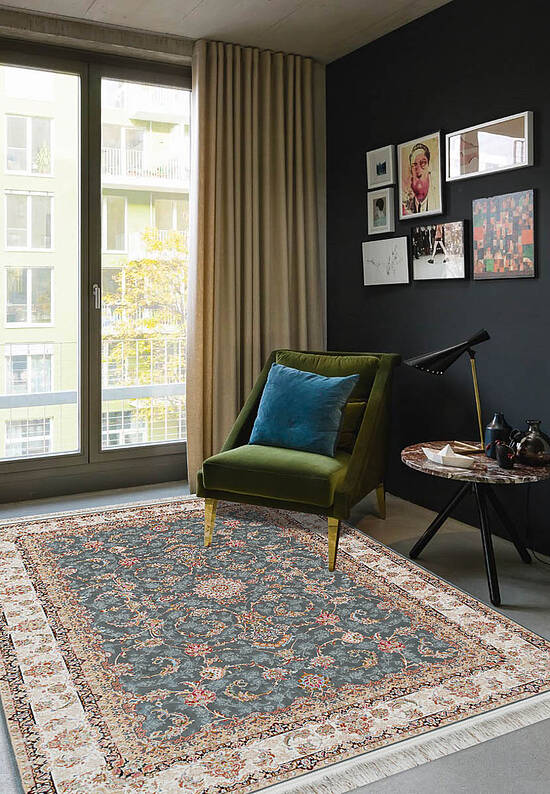 Иранский высокоплотный ковер FS4093-F8