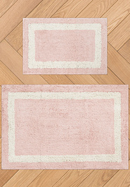 дизайн комплекта ковриков для ванной Irya Bath Liberte-Pink