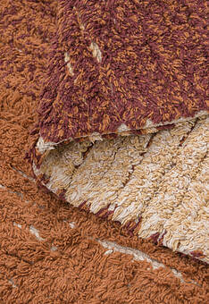 фактура ковра Lorena Canals Cotton Twin Toffee