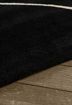 фрагмент ковра Brink And Campman Black Flow