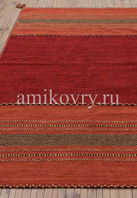 Безворсовый ковер из хлопка 22701-300