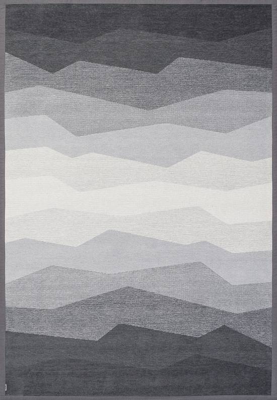 Двусторонний безворсовый ковер Merise-Grey