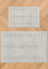 дизайн комплекта ковриков для ванной Irya Bath Togo-Gray