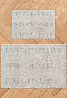 дизайн комплекта ковриков для ванной Irya Bath Togo-Gray