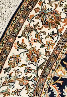 фрагмент ковра Cashmir Sari Dark Blue