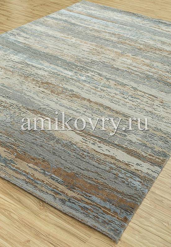 Дизайнерский ковер ручной работы 8/8-RWB ESK-433-Ashwood/Skyline Blue