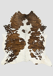 дизайн натуральной шкуры коровы Полосы светло-коричневые 1222