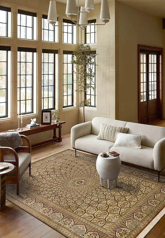 Шелковый ковер ручной работы IIST-GIKEKNN22 Gumband