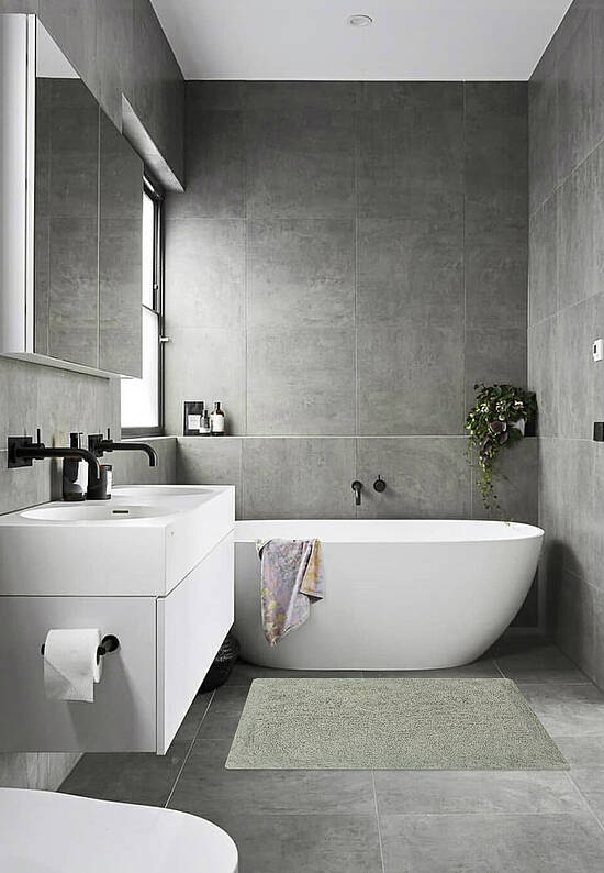 Двусторонний коврик для ванной  Natura Heavy 1669 Almond
