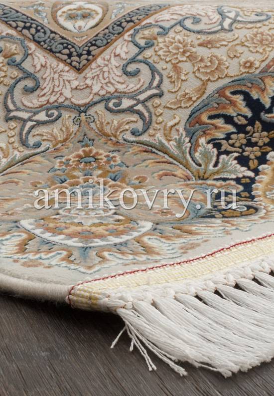 Иранский высокоплотный ковер 139-Cream