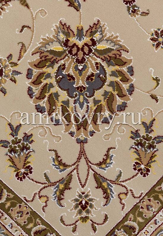 Классический шерстяной ковер из Ирана Brilliant Nain 4.75193-cream
