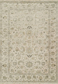 дизайн ковра Kashan gold Antique White Grey