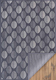 дизайн двустороннего безворсового ковра Smart Weave 3026-Grey