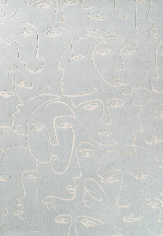 Дизайнерский ковер Faces 461.057-AE501