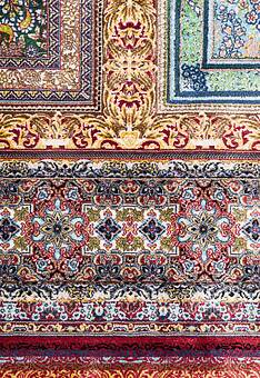 фрагмент ковра Ottoman Silk Farshineh-Red