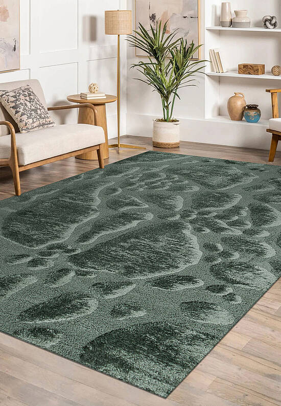 Мягкий пушистый ковер RE6005-R802