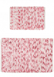 дизайн комплекта ковриков для ванной Irya Bath Ottova-Pink