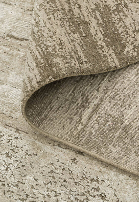Ковер ручной работы Taupe Silky Beige