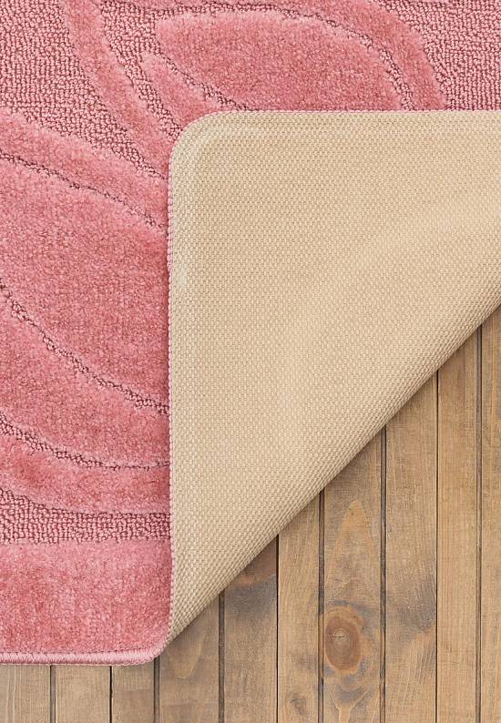 Розовый коврик для ванной комнаты Flora 2580 Dusty Rose