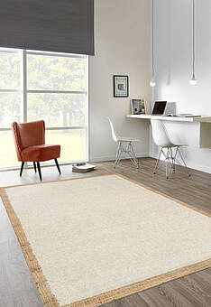 циновка в интерьере Lhasa LHS 01 Cream Natural